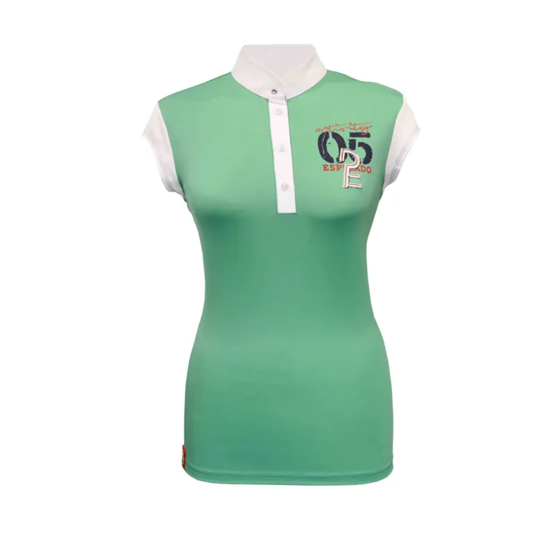 Esperado Rom Ladies Sleeveless Show Shirt - Mint 